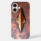 エイリアン+フライング+ソーサー Case-Mate iPhoneケース (裏面)