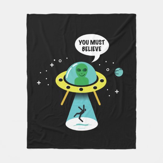 エイリアン フリースブランケット (正面)