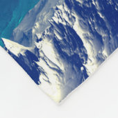 エイリアン・プラネット – 3D Edコンピュータ・アートワーク岩とs フリースブランケット (角)