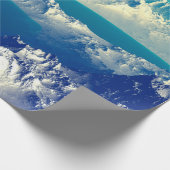 エイリアン・プラネット – 3D Edコンピュータ・アートワーク岩とs ラッピングペーパー (角)