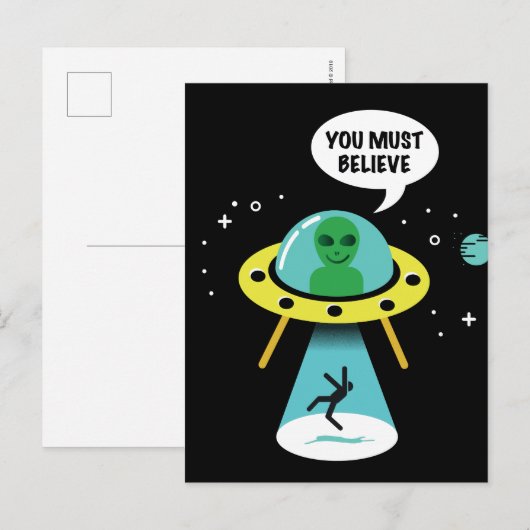 エイリアン ポストカード (正面/裏面)