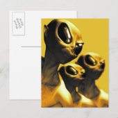 エイリアン ポストカード (正面/裏面)