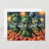 エイリアン ポストカード (正面/裏面)