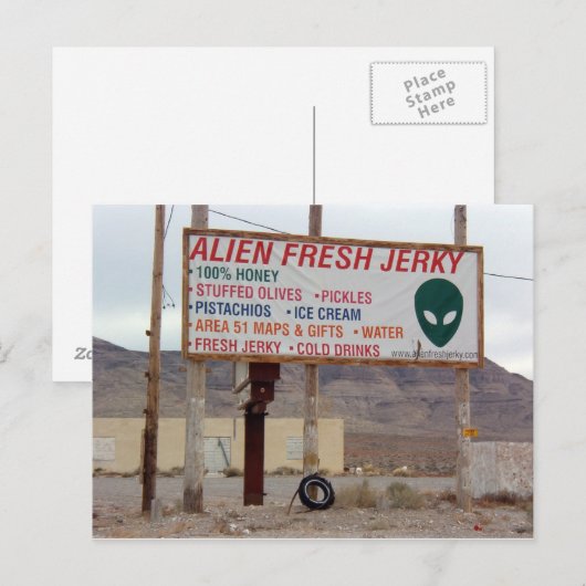 エイリアン! ポストカード (正面/裏面)