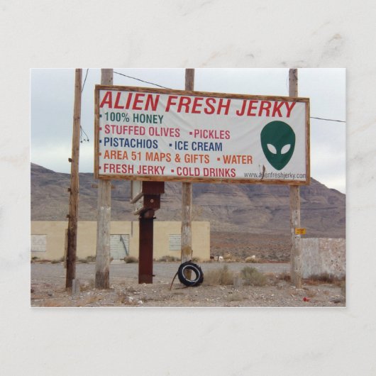 エイリアン! ポストカード (正面)