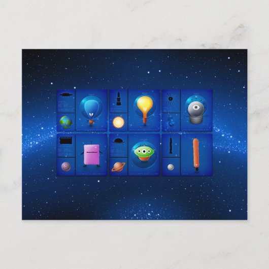 エイリアン ポストカード (正面)