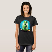 エイリアン ヨガ Tシャツ (正面フル)