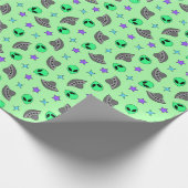 エイリアン ラッピングペーパー (角)