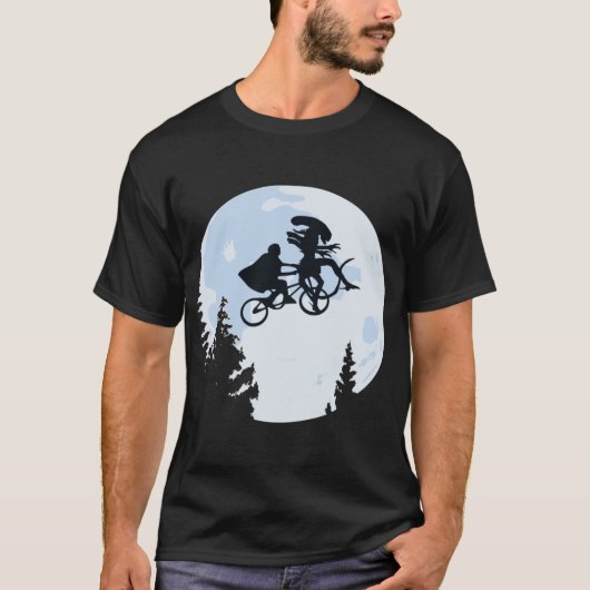 エイリアン+レトロ+ファミリー+ヴィンテージ Tシャツ (正面)