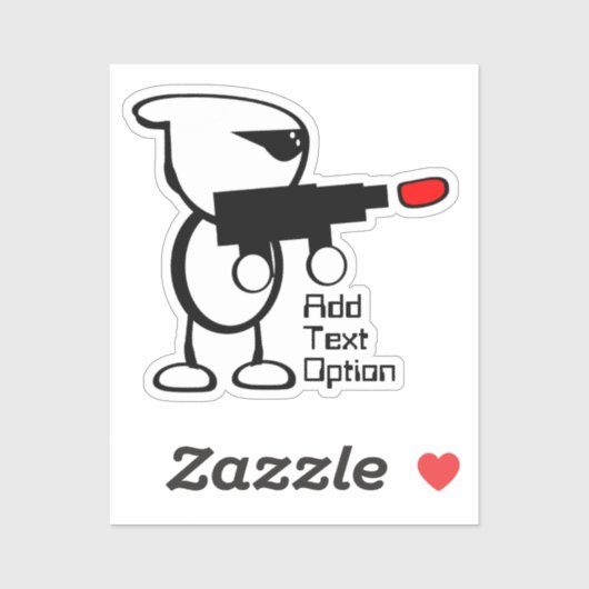 エイリアン(レーザー・ブラスター付き) シール (シート)