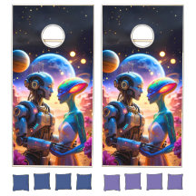 エイリアン&ロボ結婚ット – 未来的なSci-Fi Love