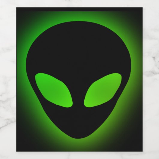 エイリアン ワインラベル (シングルラベル)