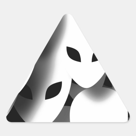 エイリアン 三角形シール (正面)