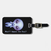 エイリアン – 何??人間実在は? ラゲッジタグ (正面横)