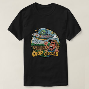 エイリアン – 円をトリミング Tシャツ