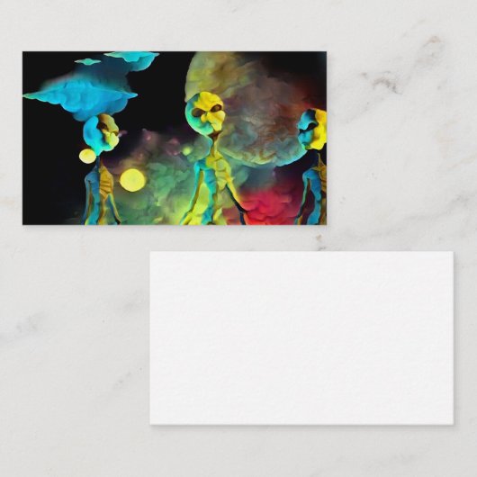 エイリアン 名刺 (正面/裏面)