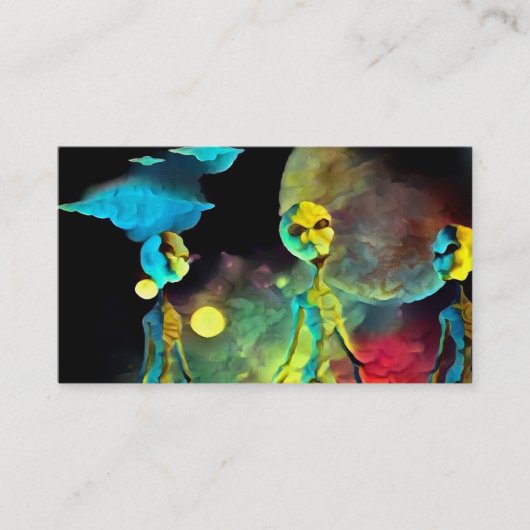 エイリアン 名刺 (正面)