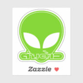 エイリアン[外国人]唐ダオ★タイ語文字 シール (シート)