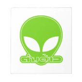 エイリアン[外国人]唐ダオ★タイ語文字 ノートパッド (正面)