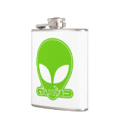 エイリアン[外国人]唐ダオ★タイ語文字 フラスク (左)