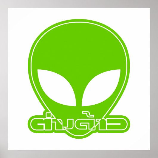 エイリアン[外国人]唐ダオ★タイ語文字 ポスター (正面)