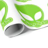 エイリアン[外国人]唐ダオ★タイ語文字 ラッピングペーパー (ロールコーナー)