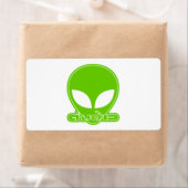 エイリアン[外国人]唐ダオ★タイ語文字 ラベル (インサイチュ)