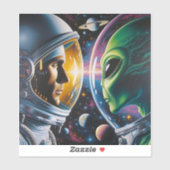 エイリアン・宇宙飛行士宇宙 シール (シート)