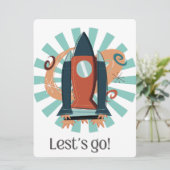 エイリアン、宇宙、ロケット船、惑星、そして宇宙飛行士たち シーズンカード (スタンド正面)