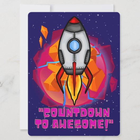 エイリアン、宇宙、ロケット船、惑星、そして宇宙飛行士たち シーズンカード (正面)