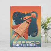 エイリアン、宇宙、ロケット船、惑星、そして宇宙飛行士たち シーズンカード (スタンド正面)