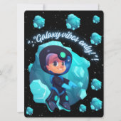 エイリアン、宇宙、ロケット船、惑星、そして宇宙飛行士 シーズンカード (正面)