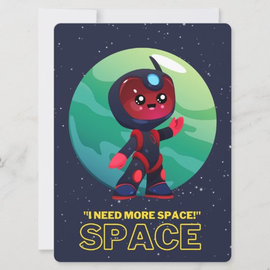 エイリアン、宇宙、ロケット船、惑星、そして宇宙飛行士 シーズンカード (正面)