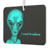 エイリアン、私はしたい信じ カーエアーフレッシュナー (左)