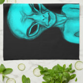 エイリアン、私はしたい信じ キッチンタオル (折り畳み)