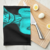 エイリアン、私はしたい信じ キッチンタオル (四つ折り)