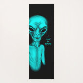 エイリアン、私はしたい信じ ヨガマット (裏面)