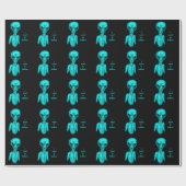 エイリアン、私はしたい信じ ラッピングペーパー (フラット)