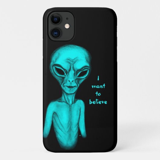 エイリアン、私はしたい信じ Case-Mate iPhoneケース (裏面)