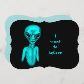 エイリアン、私は信じ、日付を保存したい セーブザデート (正面/裏面)