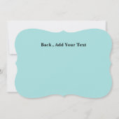 エイリアン、私は信じ、日付を保存したい セーブザデート (裏面)