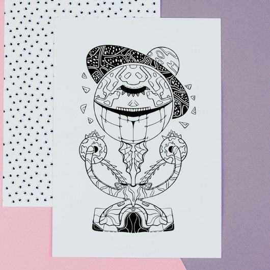 エイリアン：銀河の見知らぬ人の驚くべき着色 ポスター