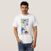 エイリアン、鬼およびMutnatsTワイシャツ Tシャツ (正面フル)