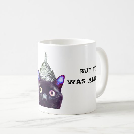 エイリアン! 黒猫クラブマグ コーヒーマグカップ (正面右)