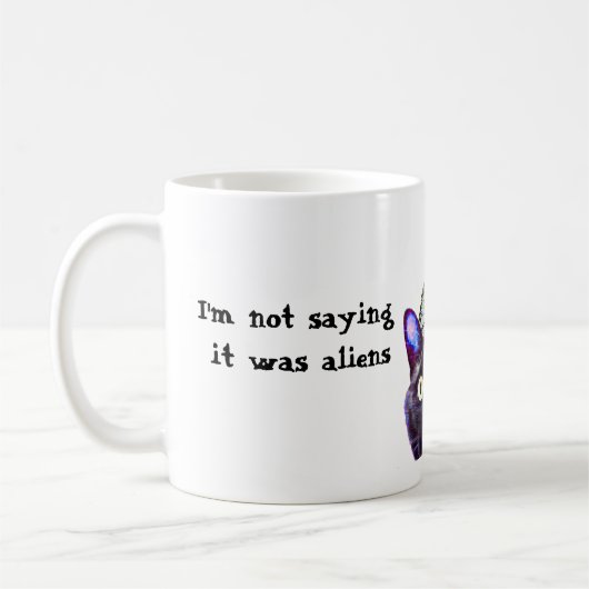 エイリアン! 黒猫クラブマグ コーヒーマグカップ (左)