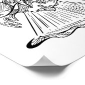 エイリアン: Moth Spaceshipヴィンテージカラー ポスター (角)