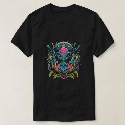 エイリアン Tシャツ (デザイン正面)