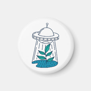 エイリアン UFO マグネット