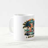 エイリアン+UFO 私は信じてる コーヒーマグカップ (正面左)