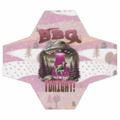 エイリアンBBQ牛の誘拐ジョーク サッカーボール (フラット)